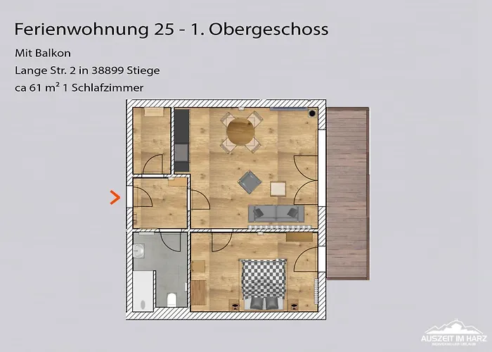 公寓 Auszeit-im-harz Haus 5 25 *